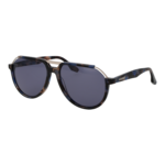 Trussardi Pilotenbrille Sonnenbrille TSM9036 59G21 in Braun – 45° Seitenansicht
