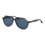 Trussardi Pilotenbrille Sonnenbrille TSM9036 59T01 in Grau – 45° Seitenansicht