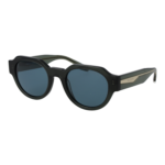Trussardi Rund Sonnenbrille TSU9031 51T01 in Grün – 45° Seitenansicht