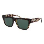 Trussardi Quadrat Sonnenbrille TSU9032 53G21 in Braun – 45° Seitenansicht