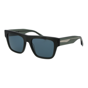 Trussardi Quadrat Sonnenbrille TSU9032 53T01 in Grün – 45° Seitenansicht