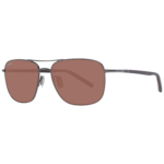 Serengeti Pilotenbrille Sonnenbrille 8799-AU 58 in Gunmetal – 45° Seitenansicht