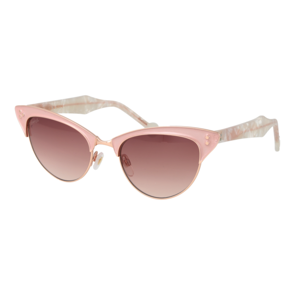 Hally & Son Sonnenbrille HS871S04 5504 in Gold – 45° Seitenansicht