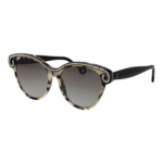 Hally & Son Schmetterling Sonnenbrille HS901V03S 5303S in Creme – 45° Seitenansicht
