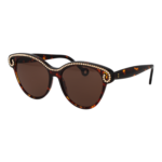 Hally & Son Schmetterling Sonnenbrille HS901V02S 5302S in Havanna – 45° Seitenansicht