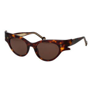 Hally & Son Schmetterling Sonnenbrille HS899V02S 5002S in Havanna – 45° Seitenansicht