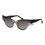 Hally & Son Schmetterling Sonnenbrille HS899V03S 5003S in Grau – 45° Seitenansicht