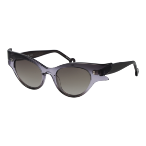 Hally & Son Schmetterling Sonnenbrille HS899V03S 5003S in Grau – 45° Seitenansicht