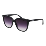 Calvin Klein Schmetterling Sonnenbrille CK23506S 53059 in Grau – 45° Seitenansicht