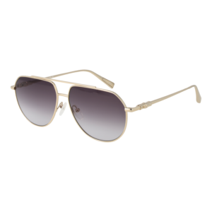Longchamp Pilotenbrille Sonnenbrille LO174S 57723 in Gold – 45° Seitenansicht