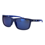 Adidas Sport Sport Sonnenbrille SP0047 6091X in Blau – 45° Seitenansicht