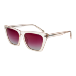 Skechers Katzenaugen Sonnenbrille SE6177 5345M in Koralle – 45° Seitenansicht