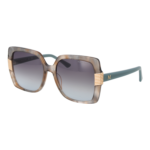 Marciano by Guess Quadrat Sonnenbrille GM0828 5795W in Braun – 45° Seitenansicht