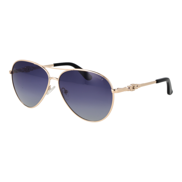Guess Pilotenbrille Sonnenbrille GU7885-H 5832D in Gold – 45° Seitenansicht