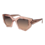 Guess Geometric Sonnenbrille GU7897 5047F in Rosa – 45° Seitenansicht