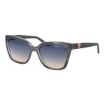 Guess Katzenaugen Sonnenbrille GU7878 5320W in Grau – 45° Seitenansicht
