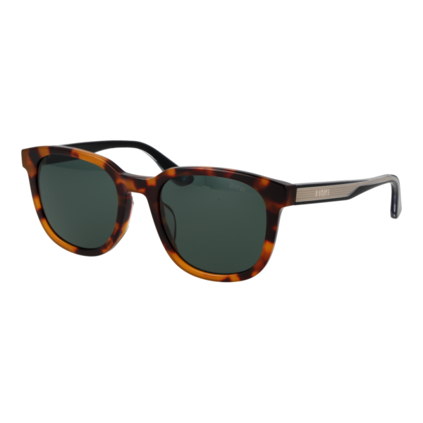 BMW Panto Sonnenbrille BW0057-H 5152N in Braun – 45° Seitenansicht