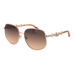 Marciano by Guess Schmetterling Sonnenbrille GM00003 5928F in Rosé Gold – 45° Seitenansicht