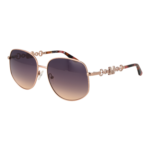 Marciano by Guess Geometric Sonnenbrille GM00003 5928Z in Rosé Gold – 45° Seitenansicht
