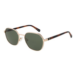 Guess Geometric Sonnenbrille GU00116 5132N in Gold – 45° Seitenansicht