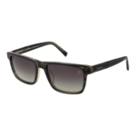 Timberland Rechteck Sonnenbrille TB00020 5520D in Grau – 45° Seitenansicht
