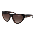 Guess Katzenaugen Sonnenbrille GU00152 5752F in Havanna – 45° Seitenansicht