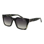Guess Quadrat Sonnenbrille GU00172 5398P in Grün – 45° Seitenansicht