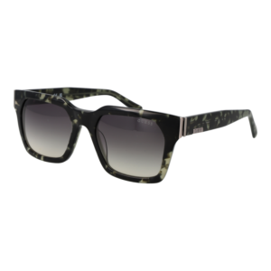Guess Quadrat Sonnenbrille GU00172 5398P in Grün – 45° Seitenansicht