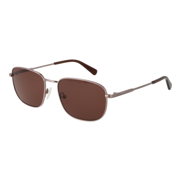 Gant Sonnenbrille GA00018 5636E – 45° Seitenansicht Gant Rechteck Sonnenbrille GA00018 5636E in Bronze – 45° Seitenansicht