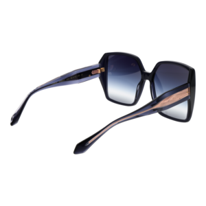 Rückansicht der Ana Hickmann Sonnenbrille AH9427 62C01 – Azetat Rahmen