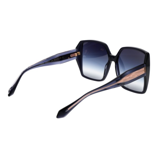 Rückansicht der Ana Hickmann Sonnenbrille AH9427 62C01 – Azetat Rahmen