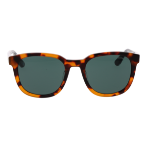 BMW Sonnenbrille BW0057-H 5152N – Frontansicht mit Azetat Rahmen und Grün Gläsern