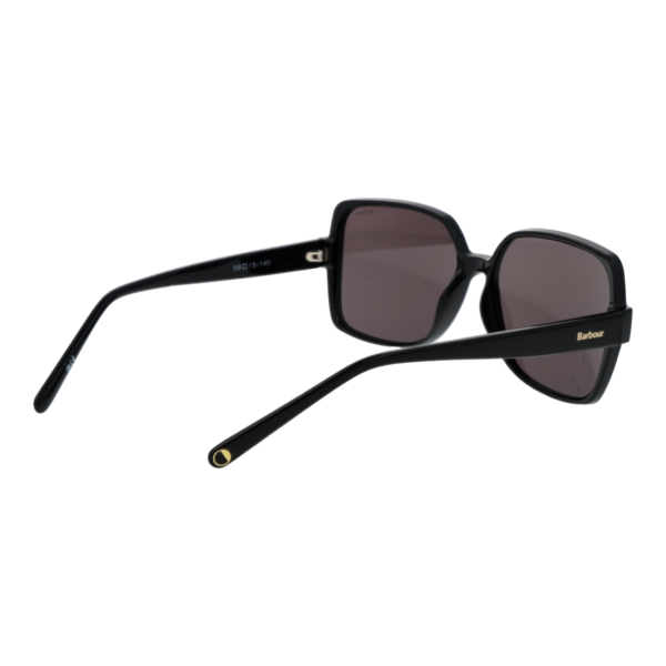 Rückansicht der Barbour Sonnenbrille BAS 3012 56104 – Kunststoff Rahmen