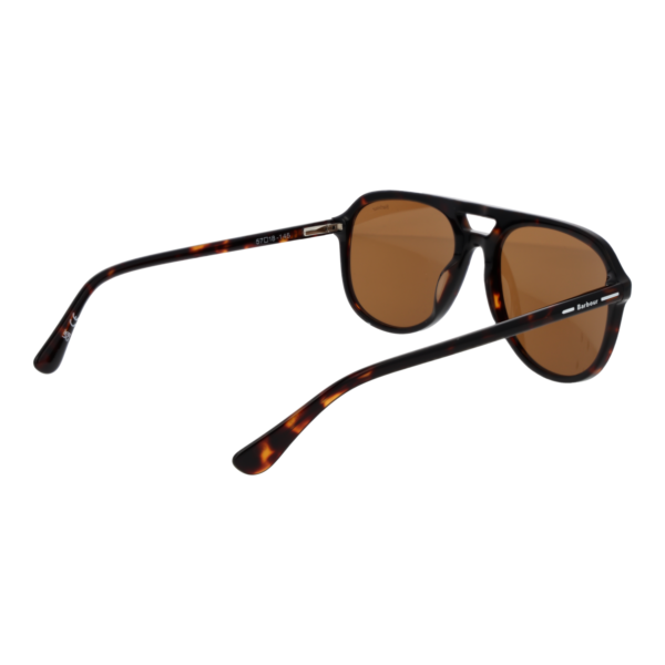 Rückansicht der Barbour Sonnenbrille BAS 3027 57102 – Kunststoff Rahmen
