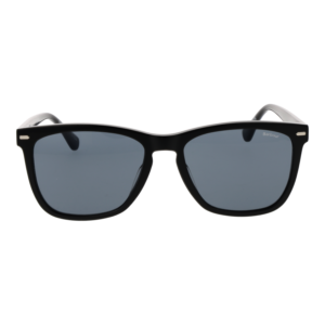 Barbour Sonnenbrille BAS 3028 55104 – Frontansicht mit Kunststoff Rahmen und Grau Gläsern