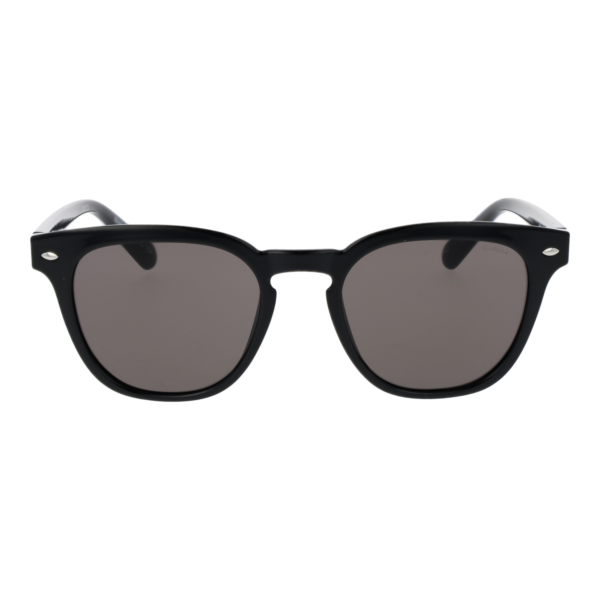Barbour Sonnenbrille BAS 3072 50104 – Frontansicht mit Kunststoff Rahmen und Grau Gläsern