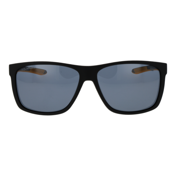 Caterpillar Sonnenbrille CTS 8027 60104P – Frontansicht mit Kunststoff Rahmen und Blau Gläsern