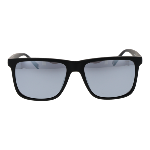 Fila Sonnenbrille SF9396 56U28X – Frontansicht mit Kunststoff Rahmen und Grau Gläsern