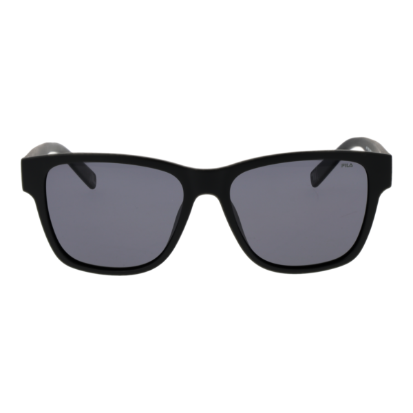 Fila Sonnenbrille SFI118 55U28P – Frontansicht mit Kunststoff Rahmen und Grau Gläsern