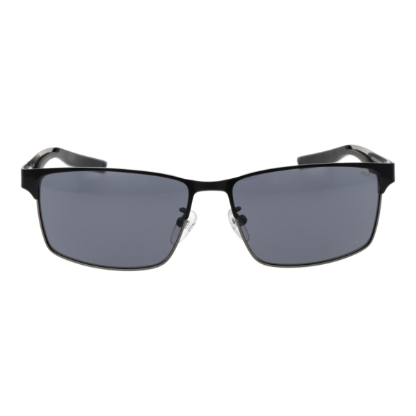 Fila Sonnenbrille SFI723 5908GF – Frontansicht mit Metall Rahmen und Grau Gläsern