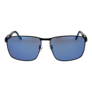 Fila Sonnenbrille SFIA08 63531B – Frontansicht mit Metall Rahmen und Blau Gläsern