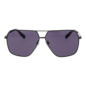Fila Sonnenbrille SFIA10 63599Y – Frontansicht mit Metall Rahmen und Lila Gläsern