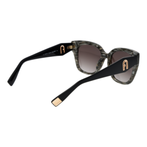Rückansicht der Furla Sonnenbrille SFU812 5306BZ – Kunststoff Rahmen