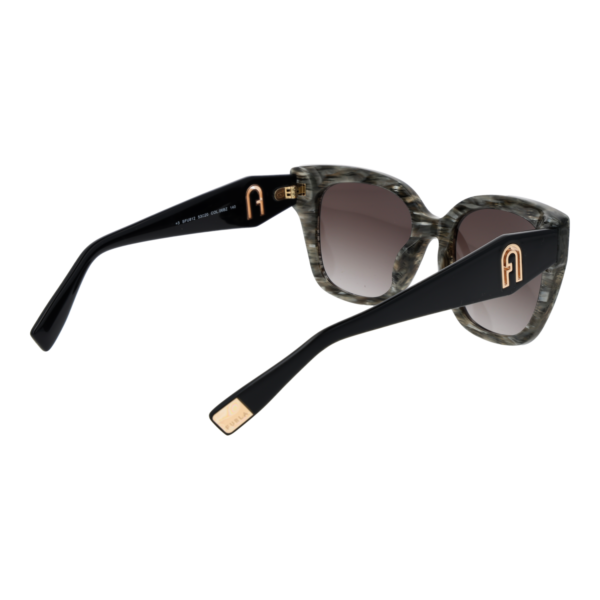 Rückansicht der Furla Sonnenbrille SFU812 5306BZ – Kunststoff Rahmen