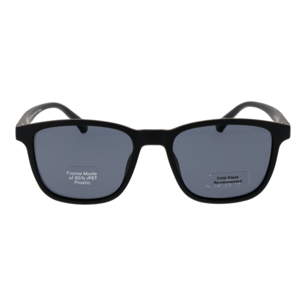 Gant Sonnenbrille GA00006 5402A – Frontansicht mit Kunststoff Rahmen und Grau Gläsern