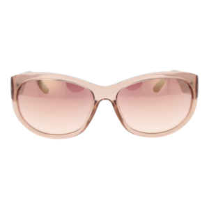Guess Sonnenbrille GU00131 6057U – Frontansicht mit Kunststoff Rahmen und Rosa Gläsern