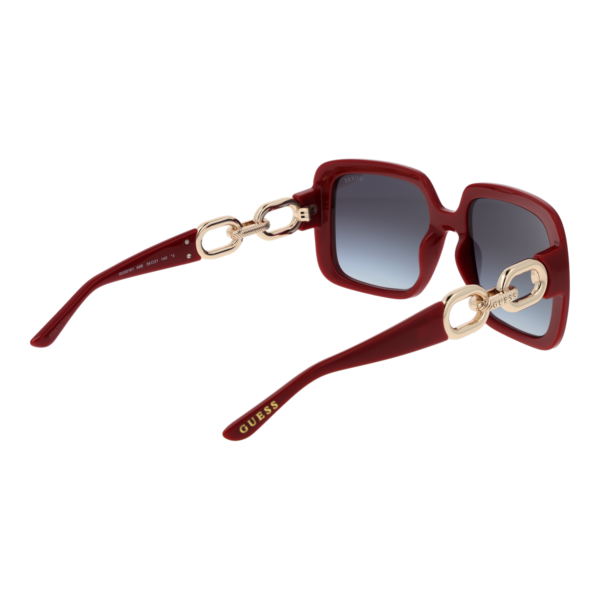 Rückansicht der Guess Sonnenbrille GU00161 5666B – Kunststoff Rahmen