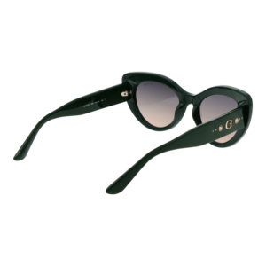 Rückansicht der Guess Sonnenbrille GU00163 5496B – Kunststoff Rahmen
