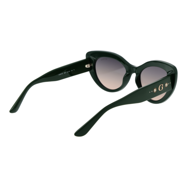 Rückansicht der Guess Sonnenbrille GU00163 5496B – Kunststoff Rahmen