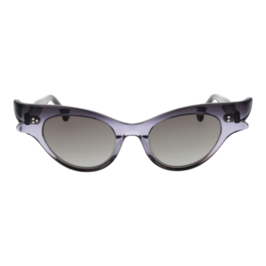 Hally & Son Sonnenbrille HS899V03S 5003S – Frontansicht mit Azetat Rahmen und Grau Gläsern